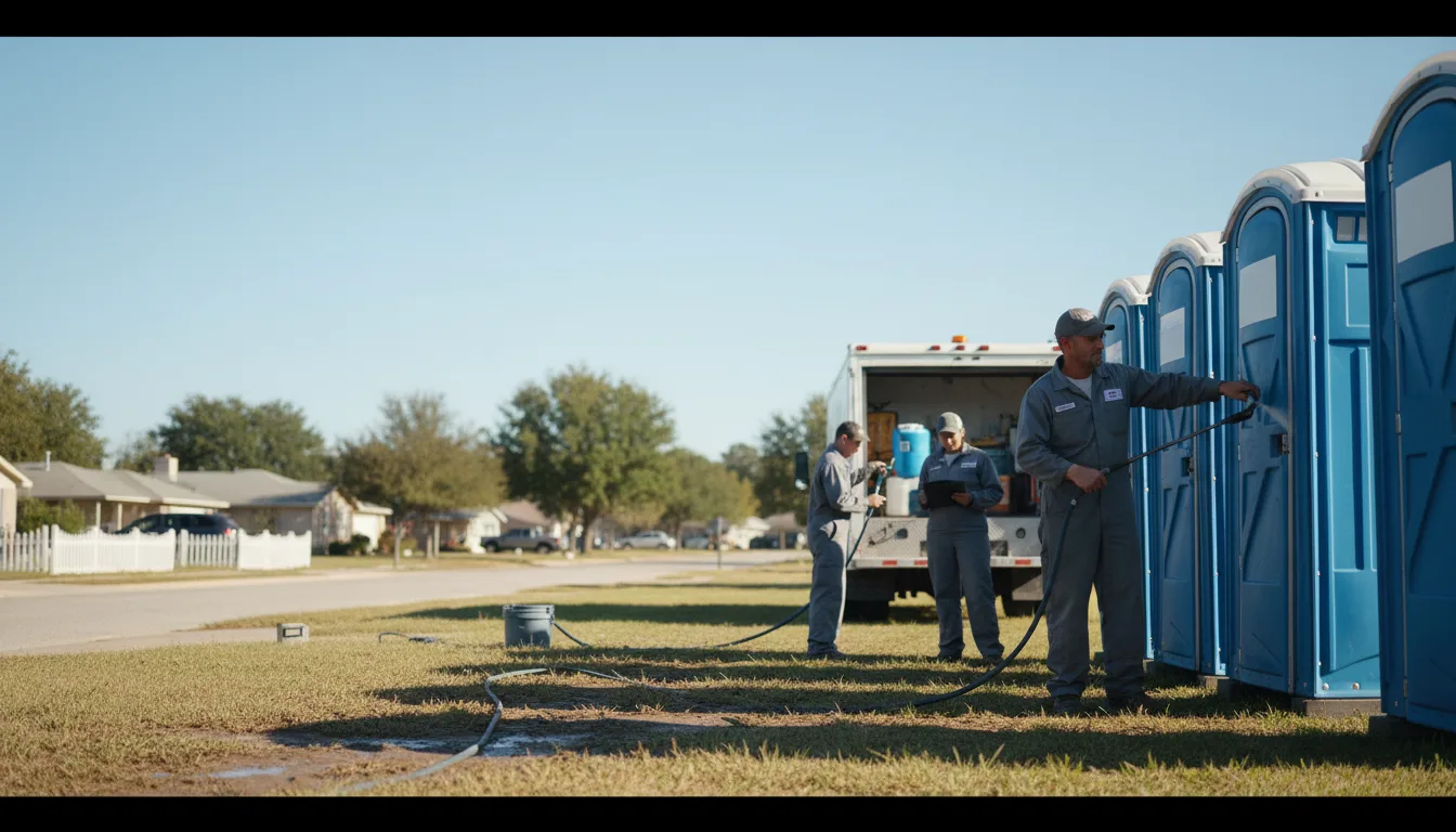 Long-Term Portable Toilet Rental in Arlington, IL near me